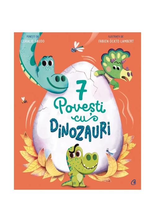 7 Povesti cu dinozauri - coperta