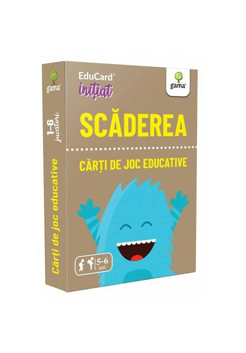 Carti de joc educative Scaderea - coperta
