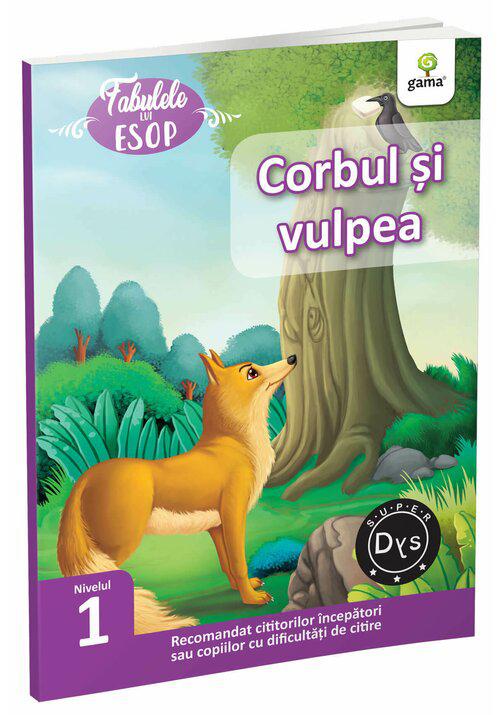 Corbul si vulpea - coperta