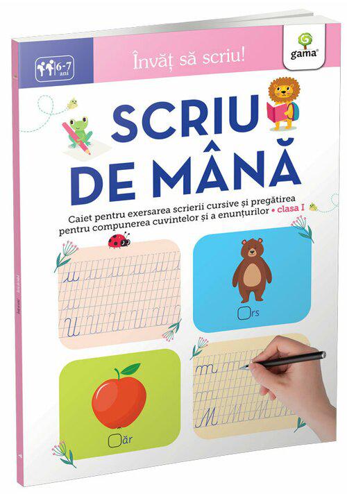 Scriu de mana - coperta