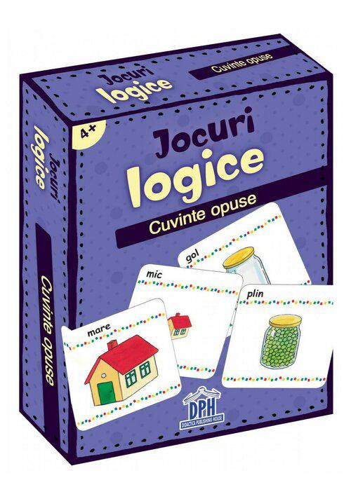 Jocuri logice Cuvinte opuse - coperta