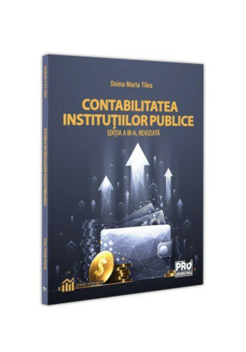 Contabilitatea institutiilor publice - coperta