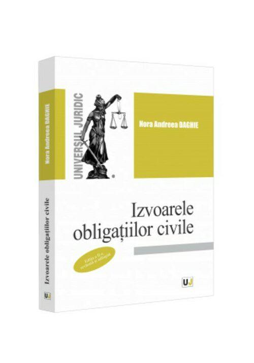 Izvoarele obligatiilor civile - coperta