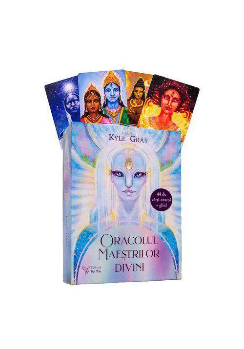 Oracolul Maestrilor divini Set ghid cartoline Kyle Gray - coperta