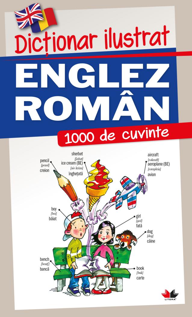 Dictionar ilustrat englez roman 1000 de cuvinte - coperta