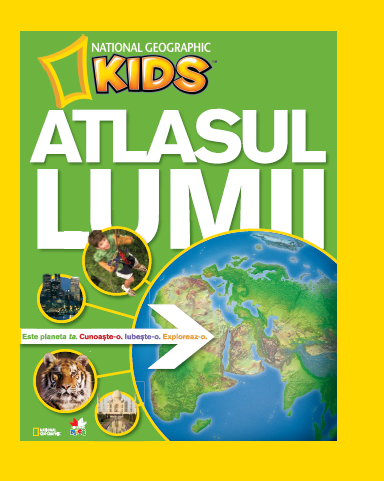 Atlasul lumii pentru tinerii exploratori - coperta