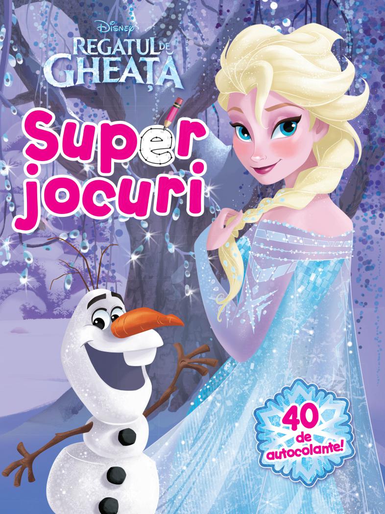 Regatul de gheata Superjocuri 40 de autocolante - coperta