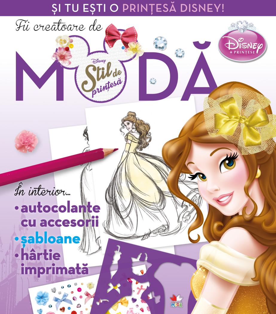 Disney printese Fii creatoare de moda - coperta