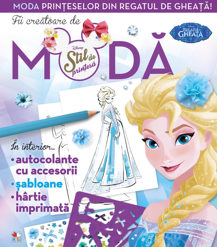 Regatul de gheata Fii creatoare de moda - coperta