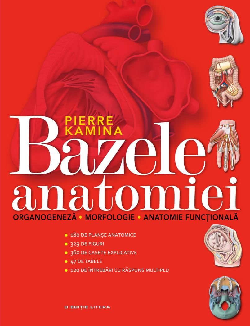 Bazele anatomiei Organogeneza Morfologie Anatomie functionala - coperta
