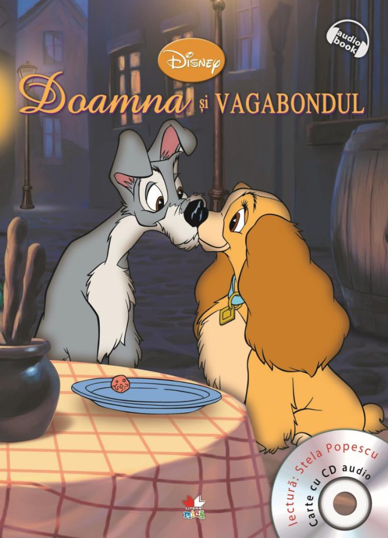 Doamna si Vagabondul Carte CD audio  - coperta