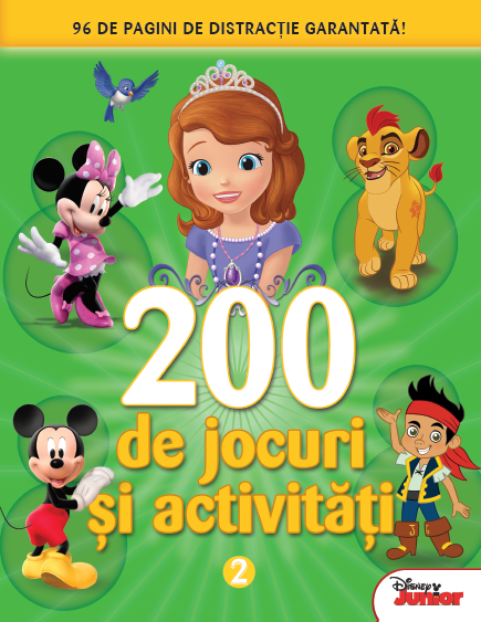 200 de jocuri si activitati Vol 2 - coperta