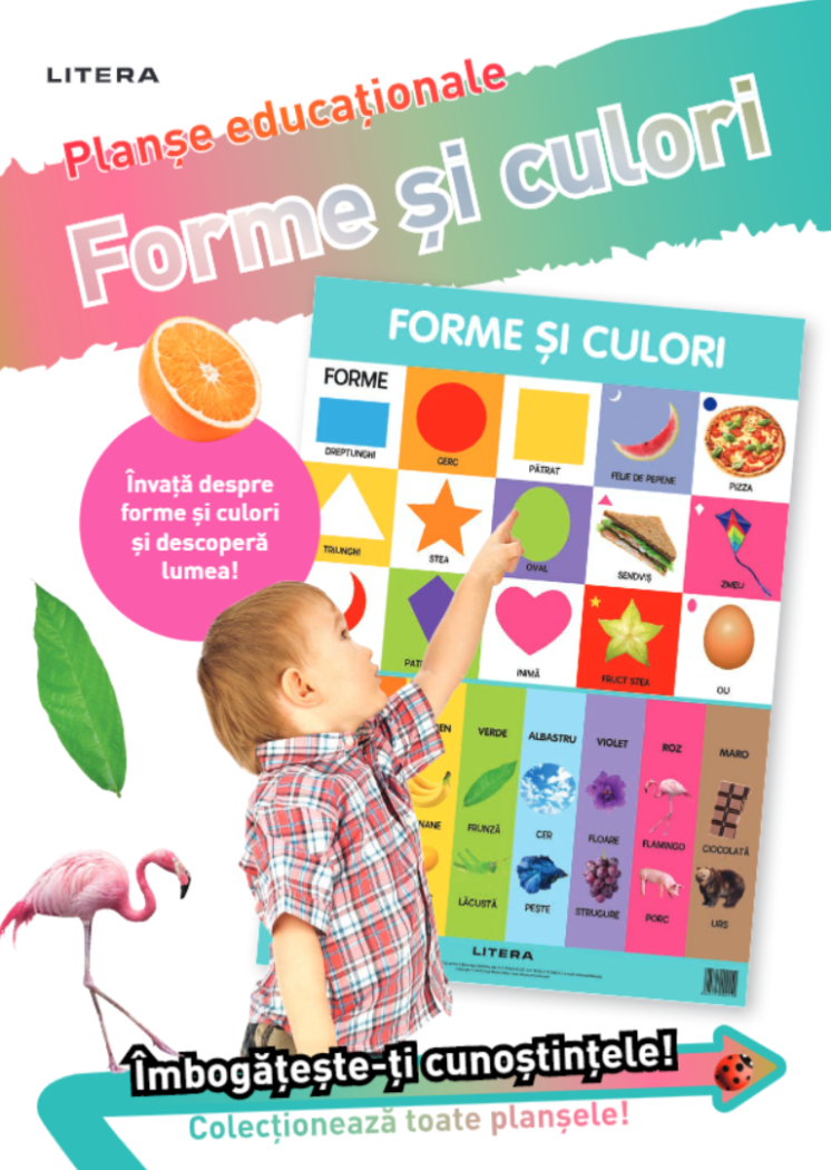 Forme si culori Planse educationale - coperta