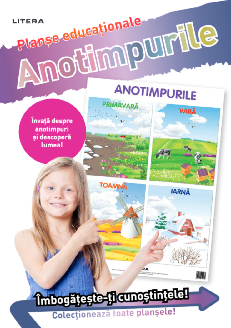 Anotimpurile Planse educationale - coperta