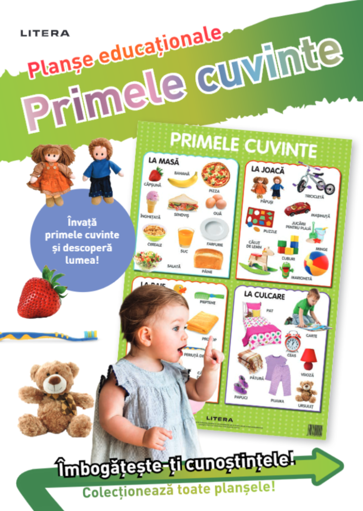 Primele cuvinte Planse educationale - coperta
