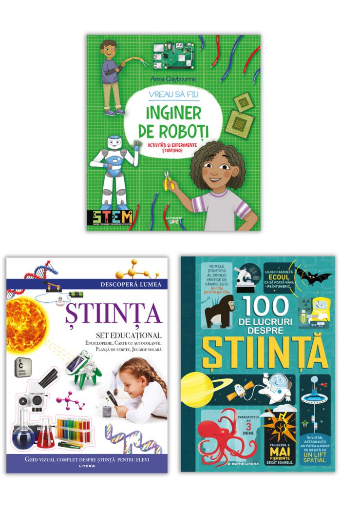 Pentru micii pasionati de stiinta - coperta