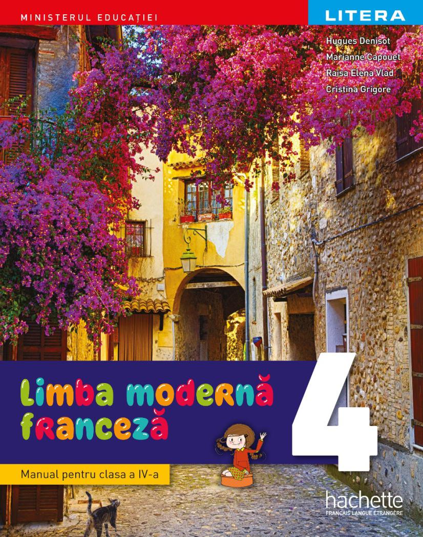 Limba moderna franceza Manual Clasa a IV a - coperta