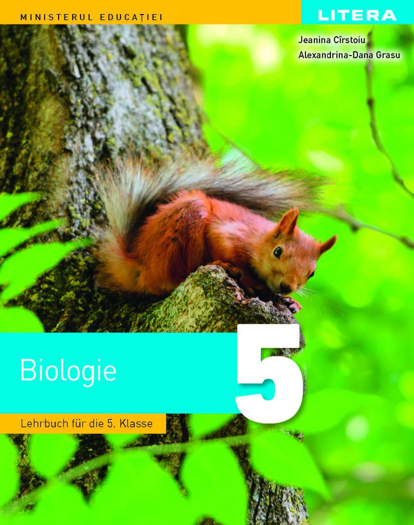 Biologie Manual in limba germana Clasa a V a - coperta