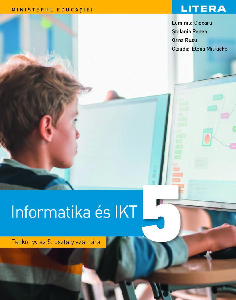 Informatica si TIC Manual in limba maghiara Clasa a V a - coperta