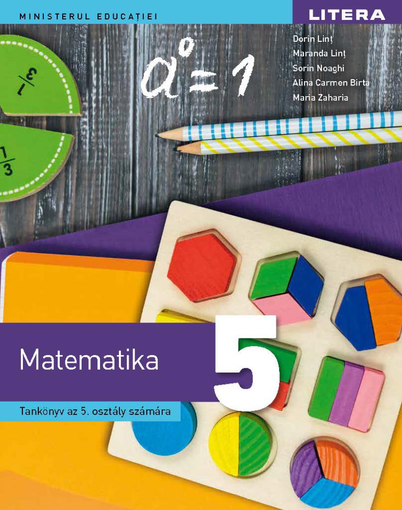 Matematica Manual in limba maghiara Clasa a V a - coperta