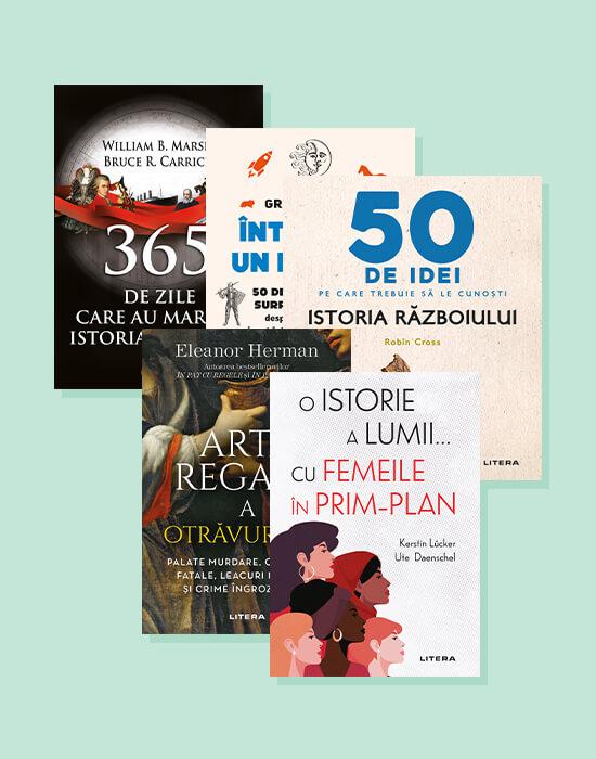 Istoria pentru toti Pachet 5 carti - coperta