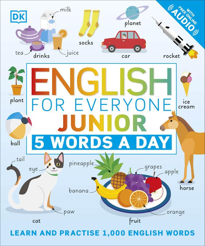 English for Everyone Junior 5 Words a Day - coperta
