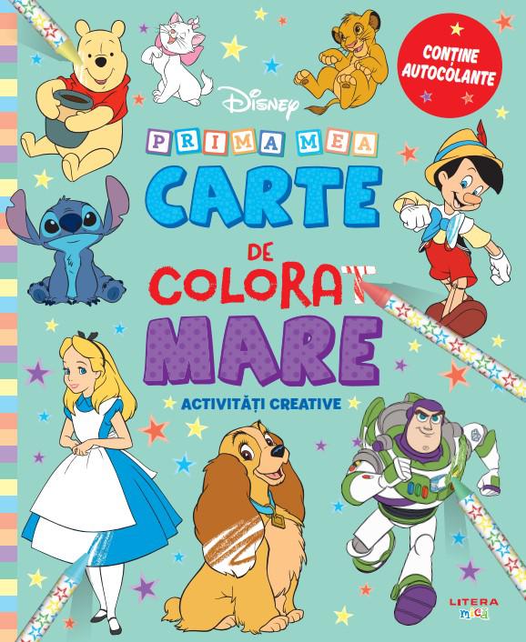 Disney Prima mea carte de colorat mare - coperta