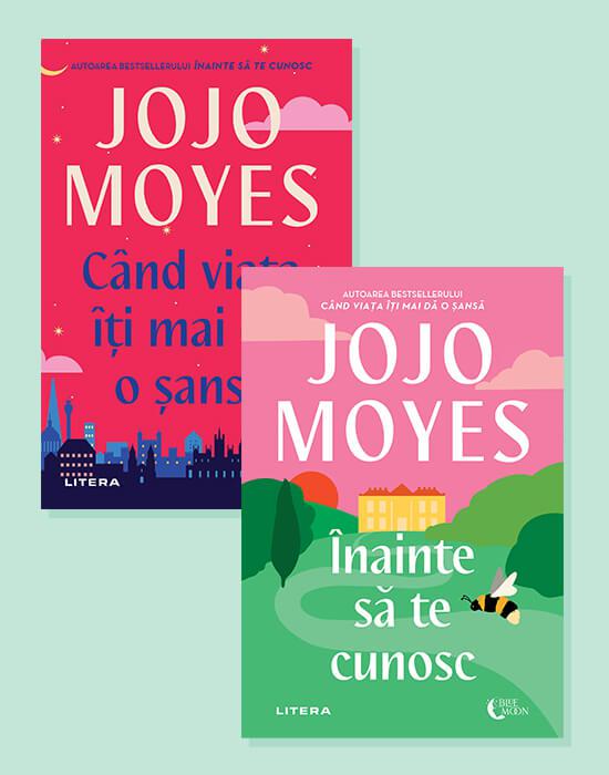Pachet 2 carti Jojo Moyes - coperta