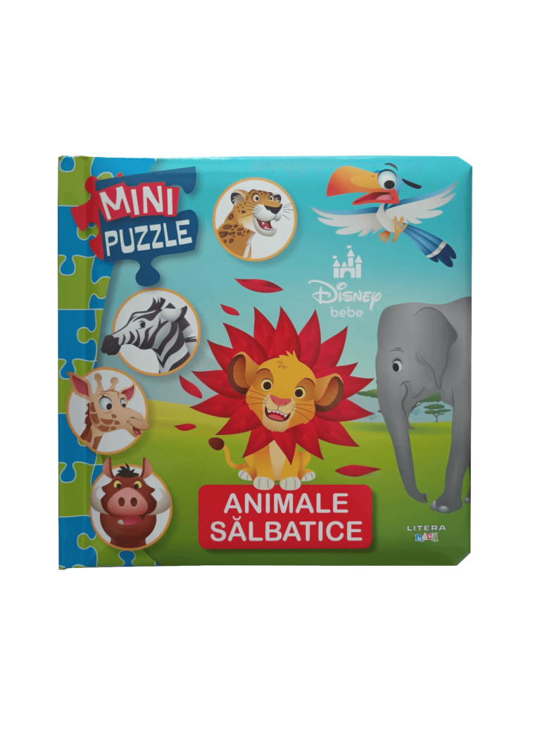 Disney Bebe Mini puzzle Animale salbatice - coperta