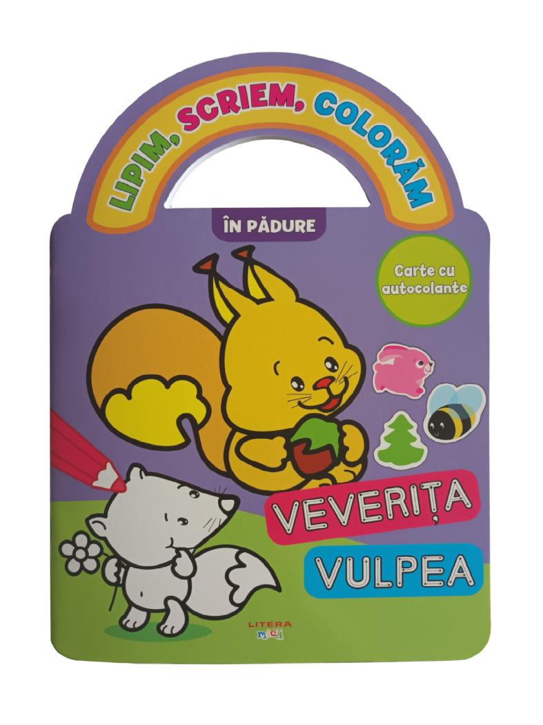 Lipim Scriem Coloram In padure - coperta