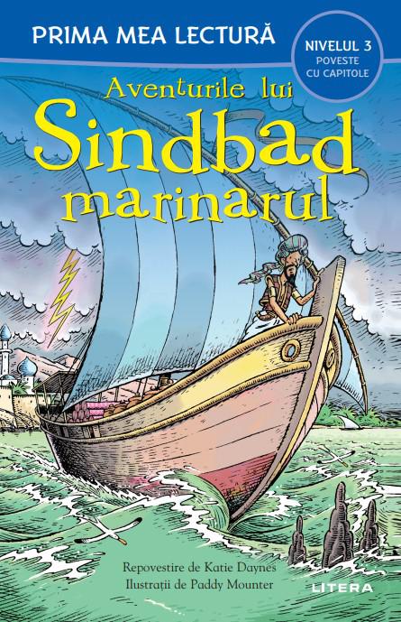 Aventurile lui Sindbad Marinarul Nivelul 3 Poveste cu capitole  - coperta