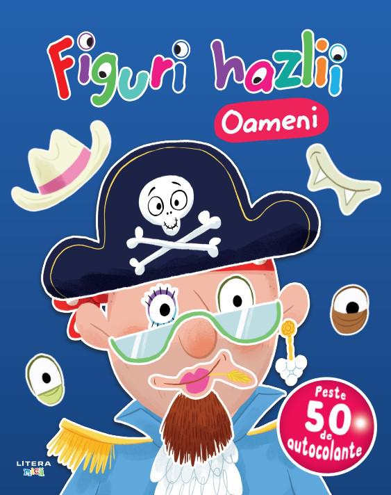 Figuri hazlii Oameni Peste 50 de autocolante - coperta