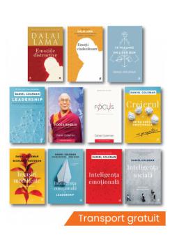 Pachet complet Daniel Goleman Set 11 carti - coperta