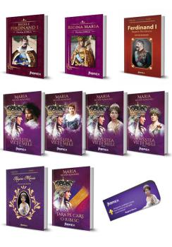 Pachet Ferdinand I si Regina Maria Set 9 carti Semn de carte - coperta