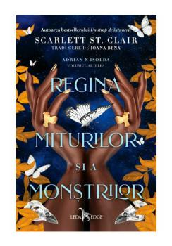 Regina miturilor si a monstrilor Seria Adrian X Isolda Vol 2 - coperta