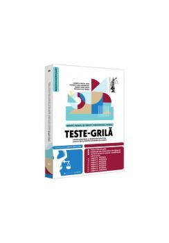Teste grila pentru admiterea la INM in magistratura avocatura si pentru examenele de licenta Drept penal si drept procesual penal - coperta