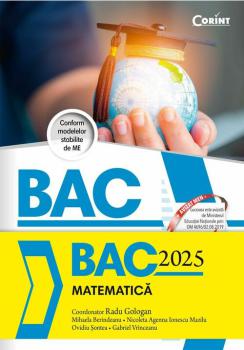 Bacalaureat 2025 Matematica - coperta