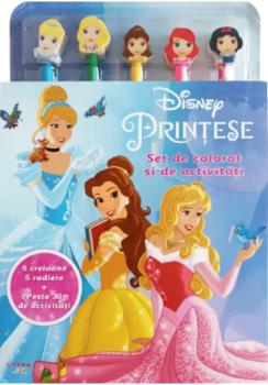 Disney Printese Set de colorat si de activitati - coperta