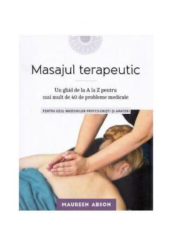 Masajul terapeutic - coperta