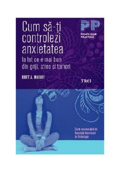 Cum sa ti controlezi anxietatea - coperta