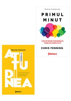 Pachet Atitudinea Primul minut Set 2 carti - coperta