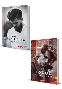 Pachet Seria Elemente Set 2 carti Brittainy C Cherry - coperta