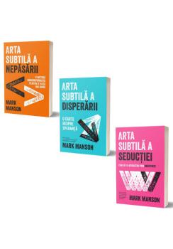 Pachet Mark Manson Set 3 volume - coperta