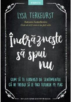 Indrazneste sa spui nu - coperta