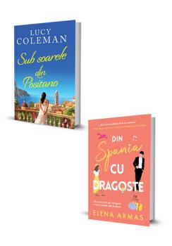 Pachet Sub soarele din Positano Din Spania cu dragoste Set 2 carti - coperta