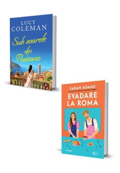 Pachet Sub soarele din Positano Evadare la Roma Set 2 carti - coperta