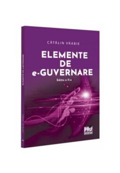 Elemente de e guvernare Editia a II a - coperta