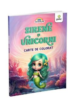 Sirene si unicorni Magicolor - coperta