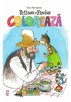 Pettson si Findus COLOREAZA - coperta