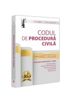Codul de procedura civila mai 2024 - coperta